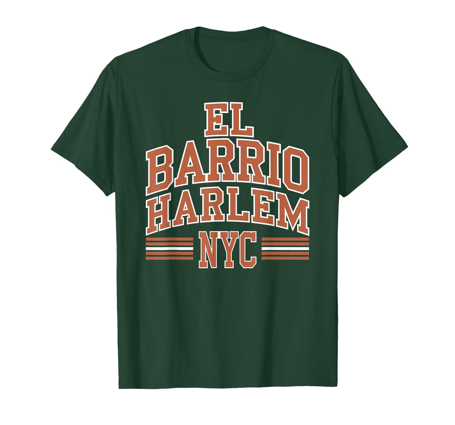El Barrio Harlem NYC Retro Vintage 212 Puerto Rico Gym Sport T-Shirt
