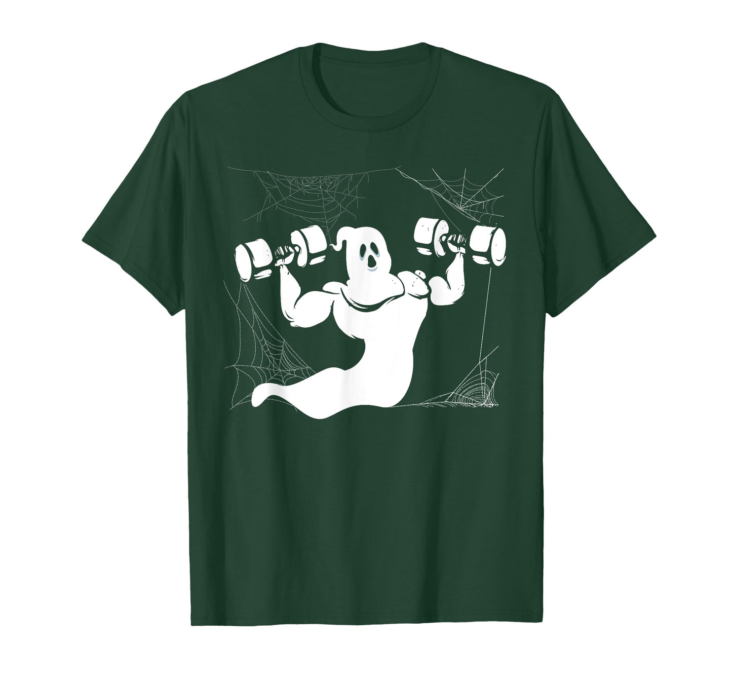 Halloween Weightlifting Gym Instructor Body Builder Fitness T-Shirt