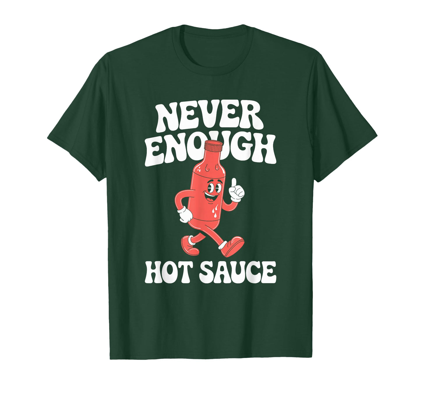 Funny Retro Hot Sauce Men Women Boys or Girls Hot Sauce T-Shirt