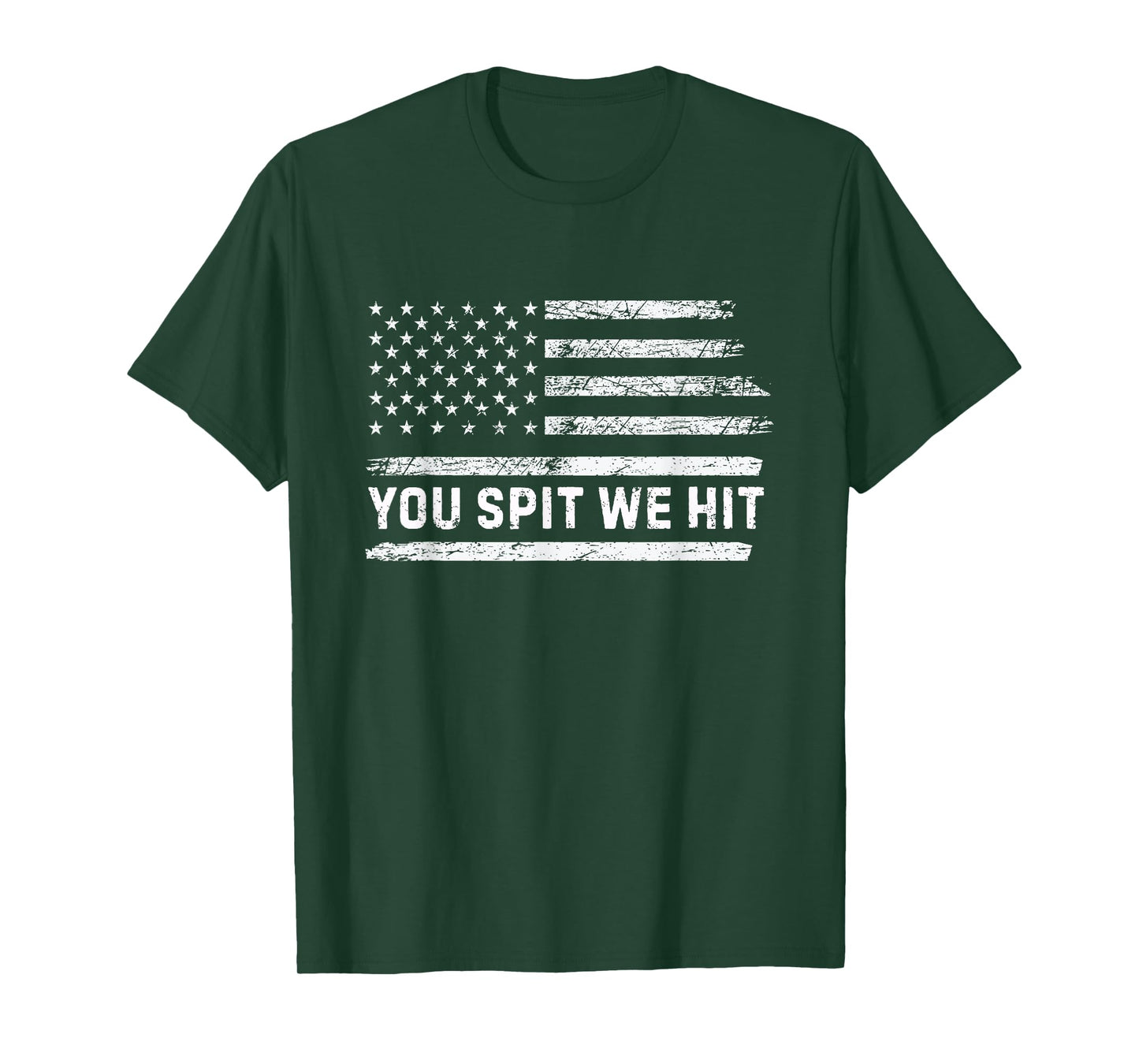 You Spit We Hit Trump Vintage T-Shirt