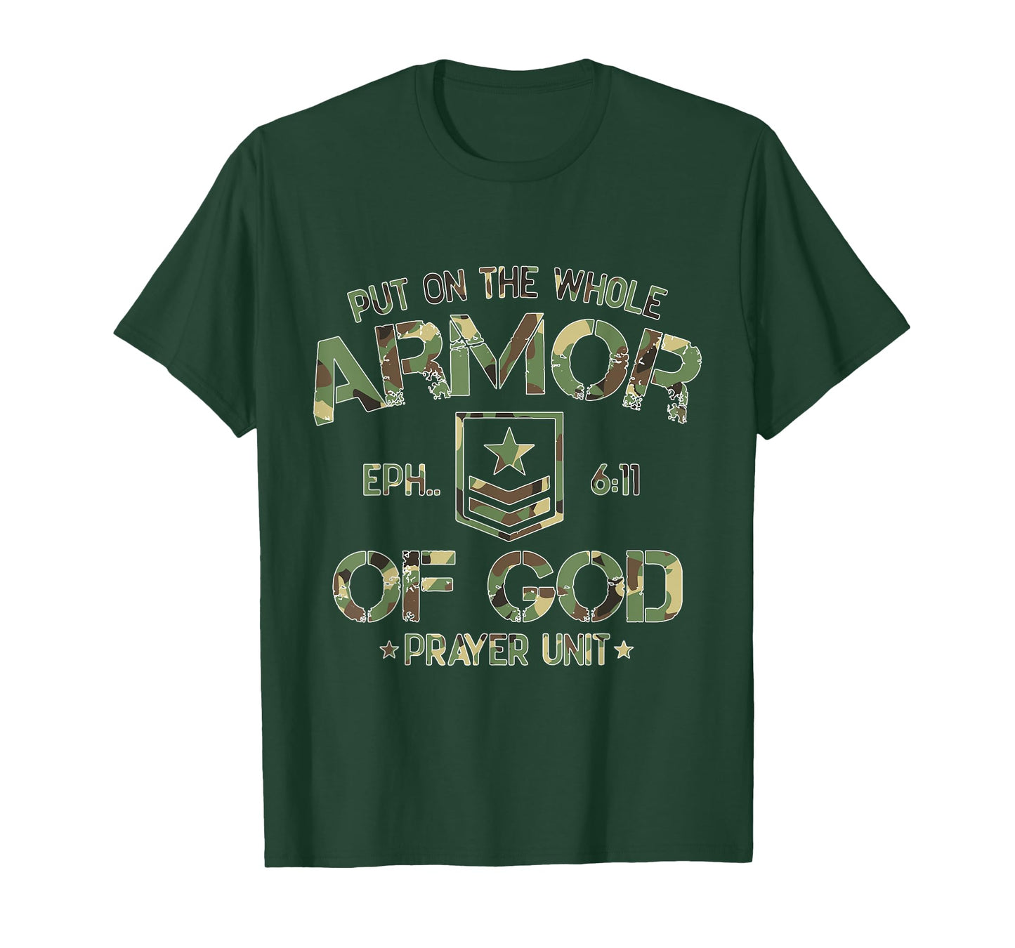 Draw on God's Ephesians' spiritual armour T-Shirt