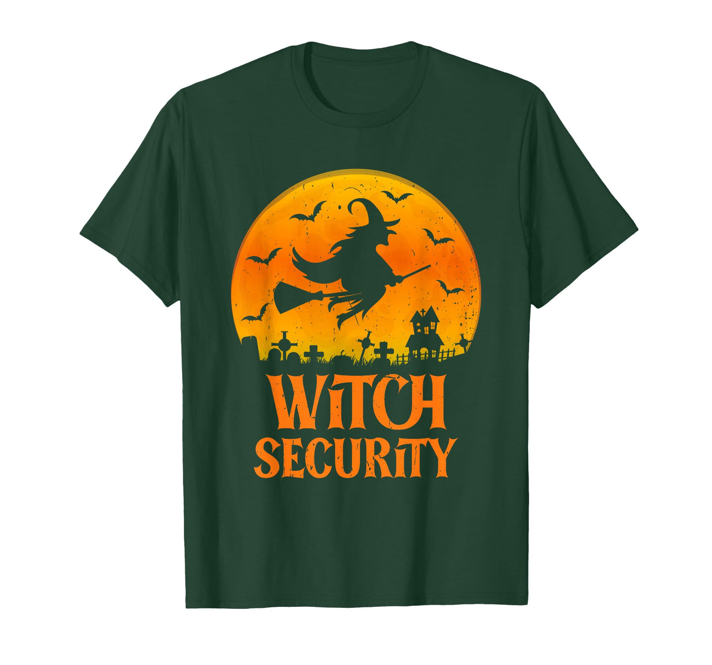 Witch Security Easy Husband of Witches Costume Boyfriend T-Shirt