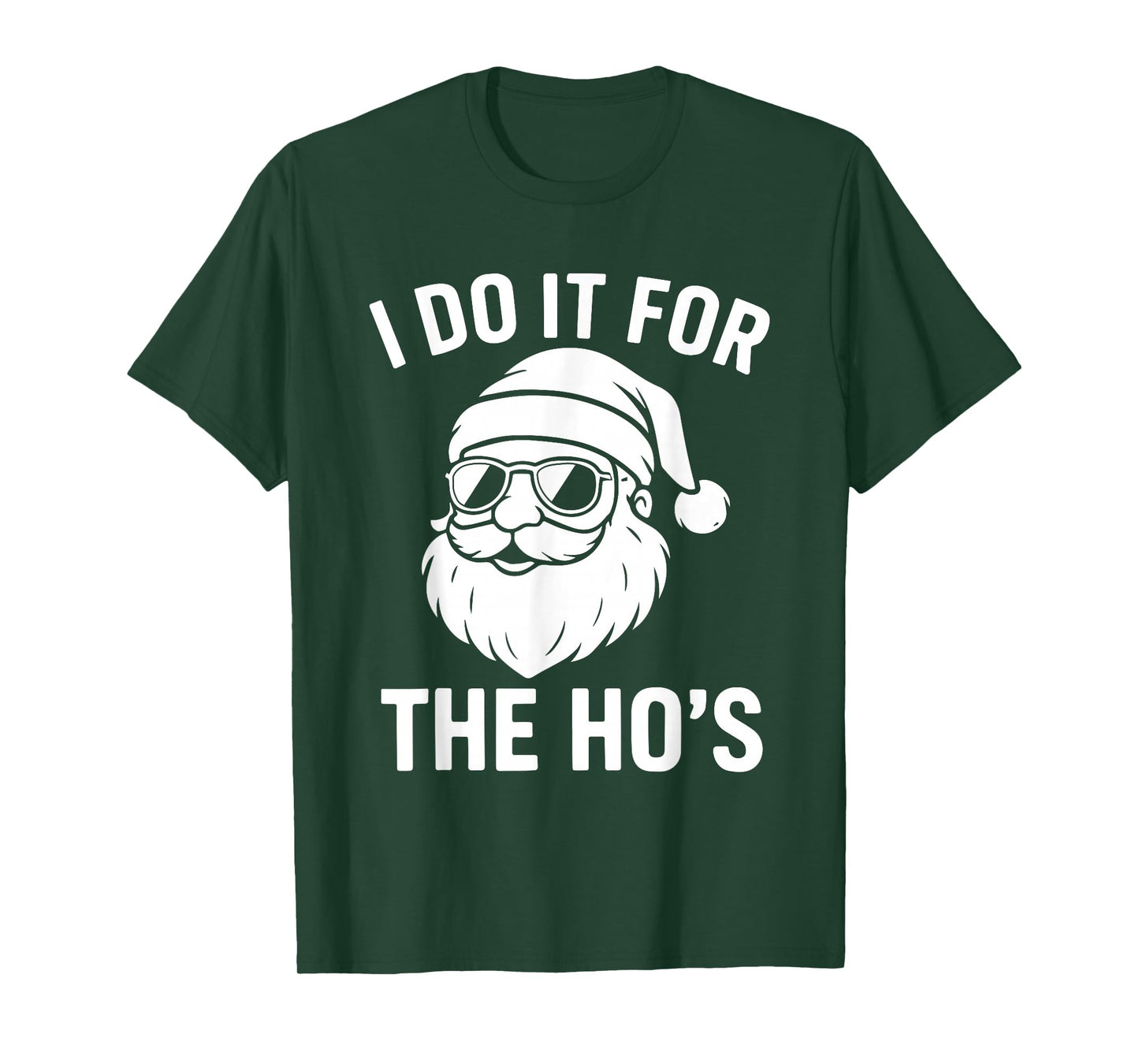Funny Santa Claus Christmas Humor Ho Ho Holiday Xmas T-Shirt