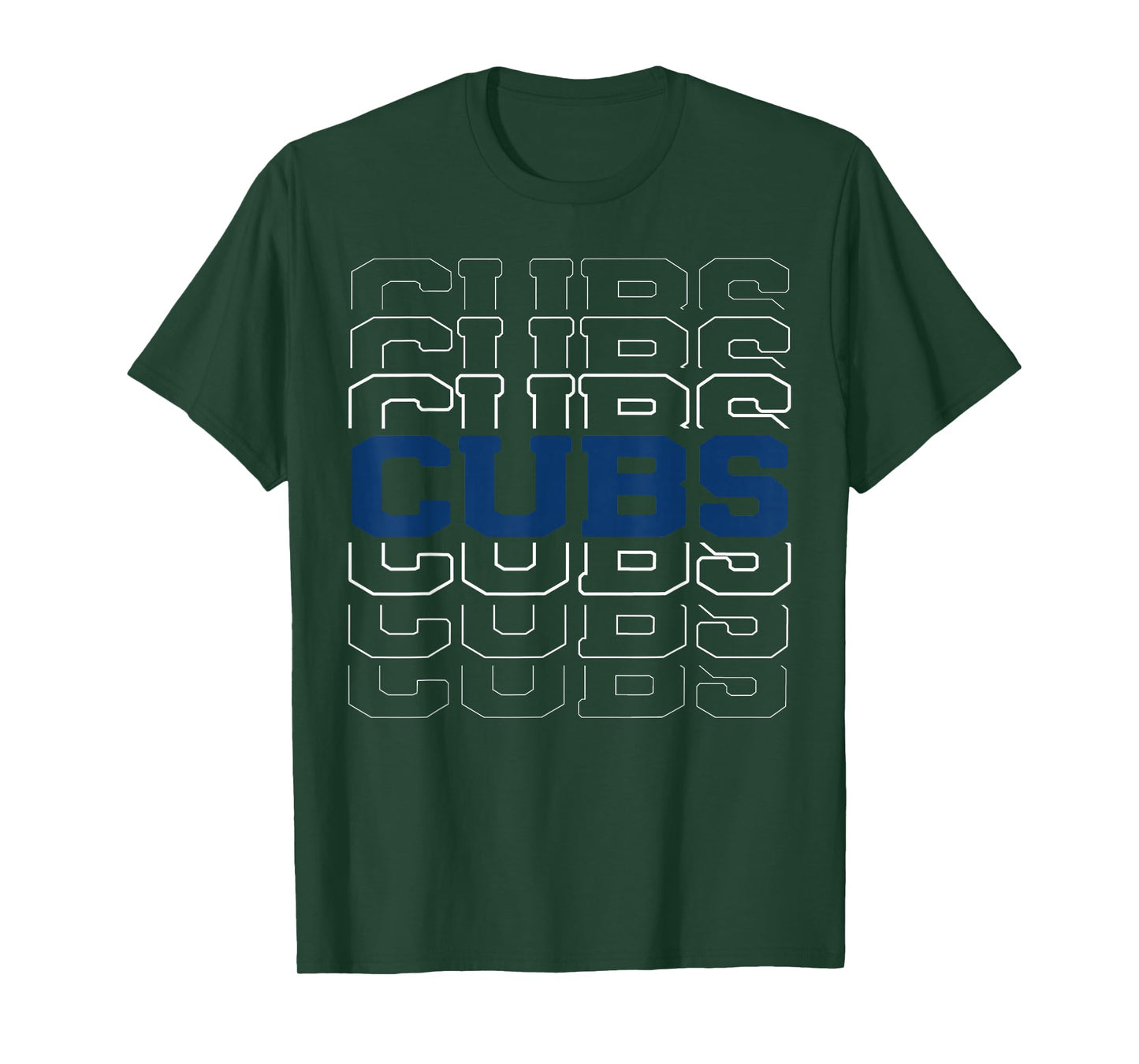 Vintage Cubs Name Retro Design For Men Women And Kids T-Shirt