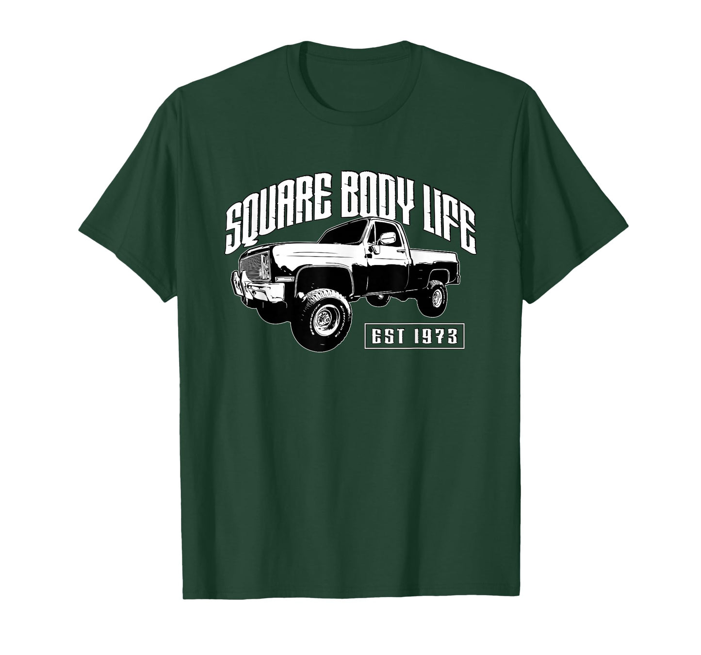 Squarebody 4X4 Classic Pickup Square Body Truck T-Shirt
