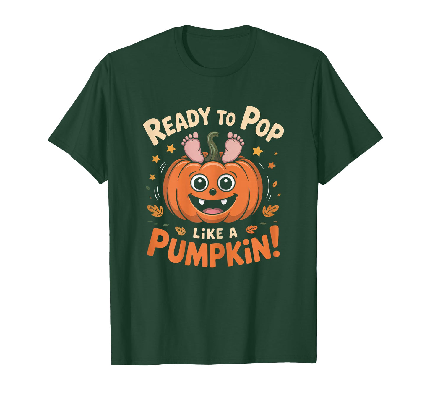 Womens Funny Pregnancy Announcement Pregnant Halloween Costume T-Shirt