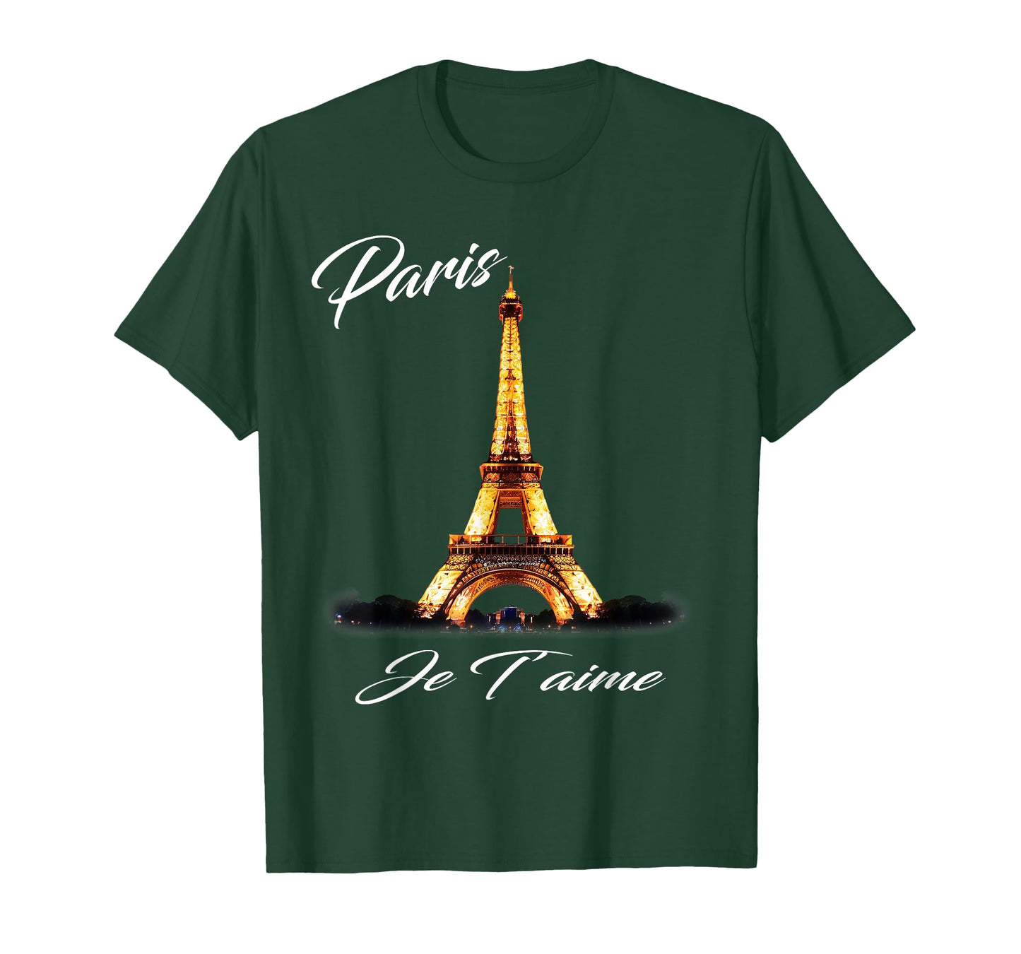 Eiffel Tower Paris Shirt Vintage I Love Paris France Women T-Shirt