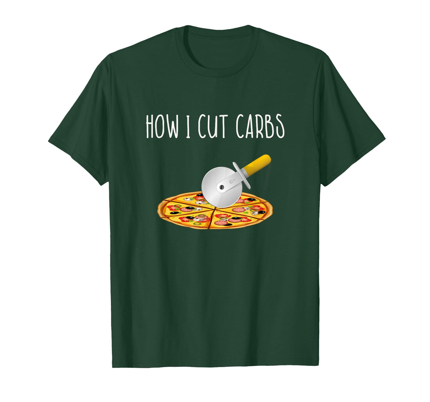 This is How I Cut Carbs Shirt - Pizza Cutter T-Shirt at Gym T-Shirt