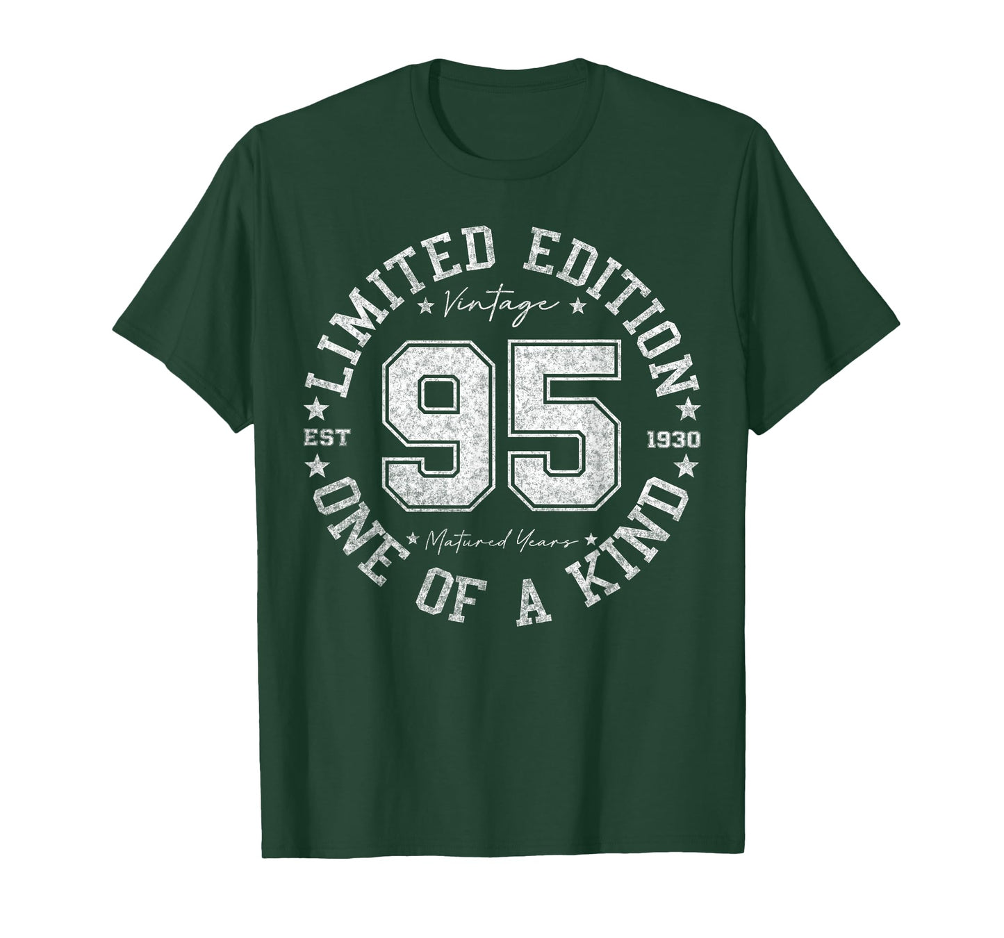95 Year Old Gifts Vintage 1930 Limited Edition 95th Birthday T-Shirt