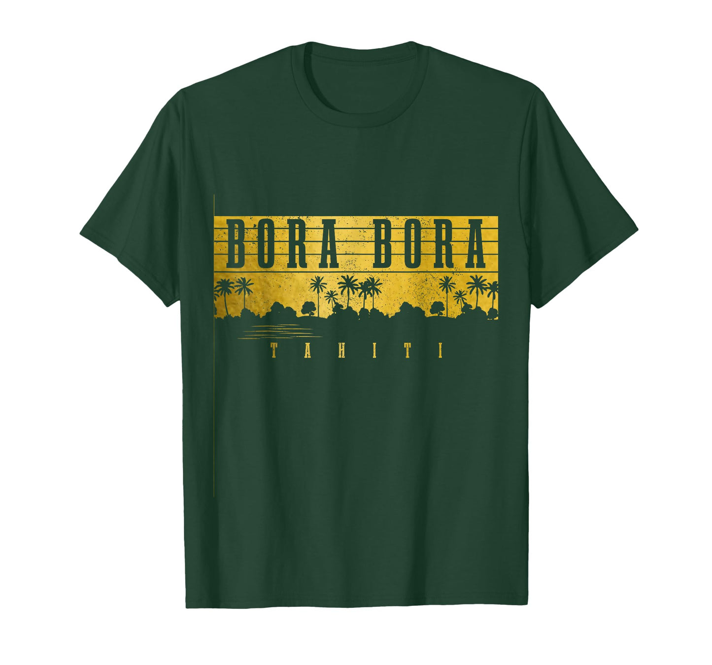 Bora Bora Tahiti Beach Vacation Vintage Souvenir T-Shirt