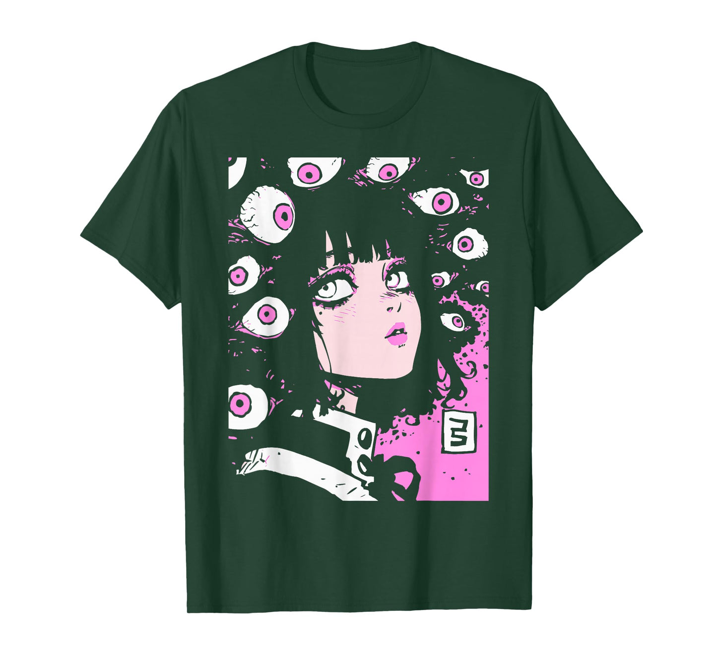 Horror Anime Manga | Japan Japanese Creepy Kawaii Goth T-Shirt