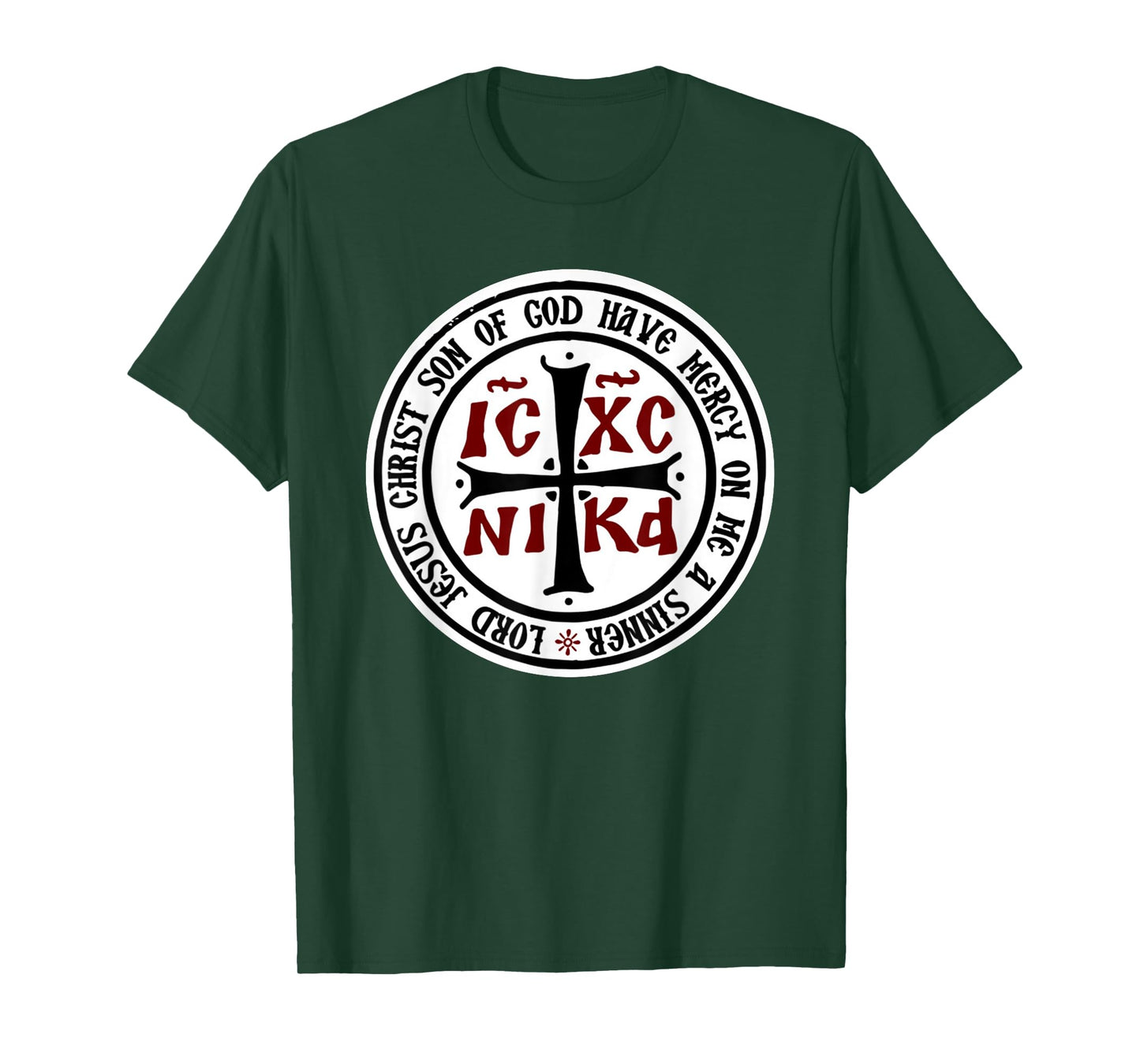 Lord Jesus Christ, Son Of God, Have Mercy On Me A Sinner Tee T-Shirt