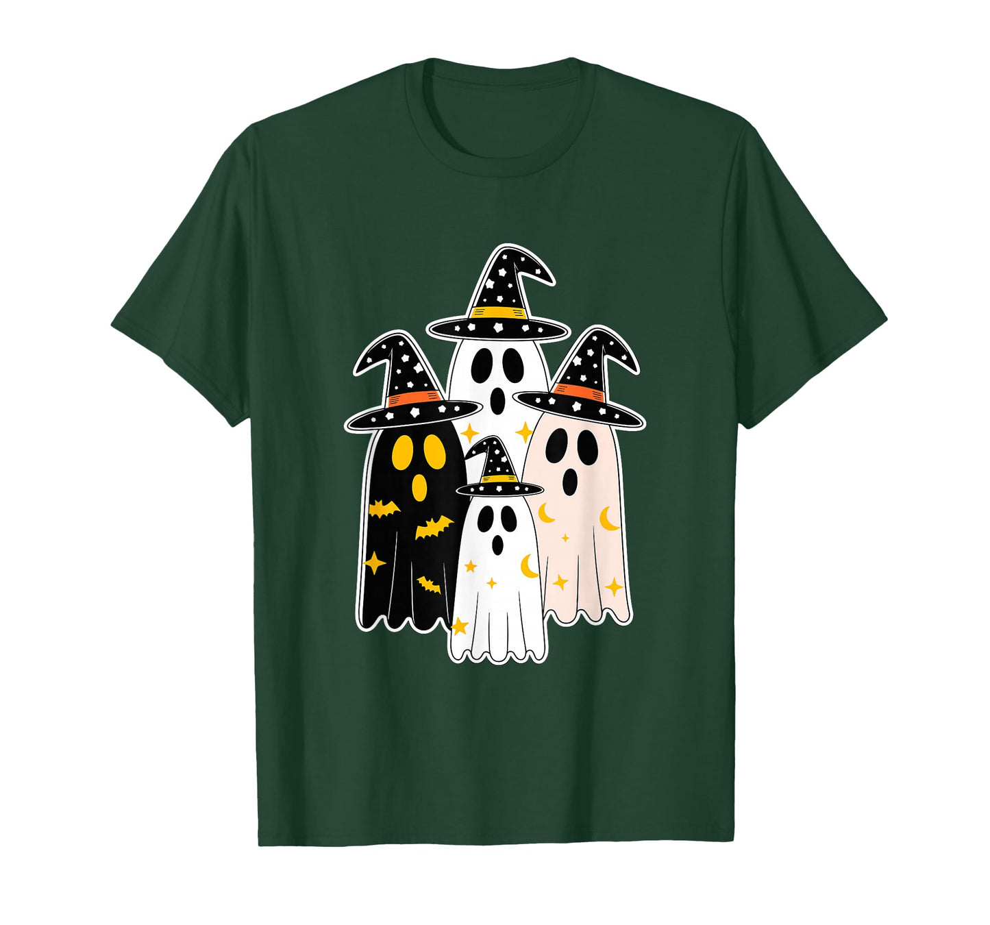 Halloween Ghosts Witch Ghost T-Shirt