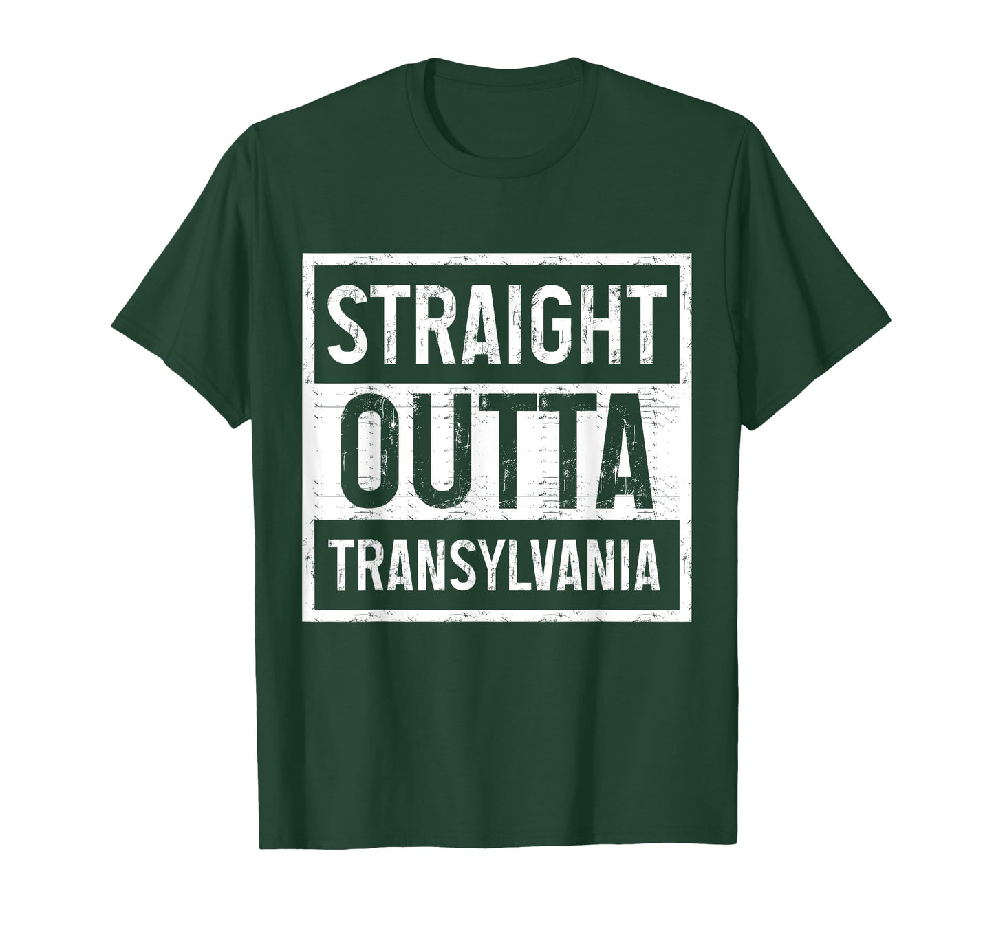 Straight Outta Transylvania Romania Romanian Pride T-Shirt
