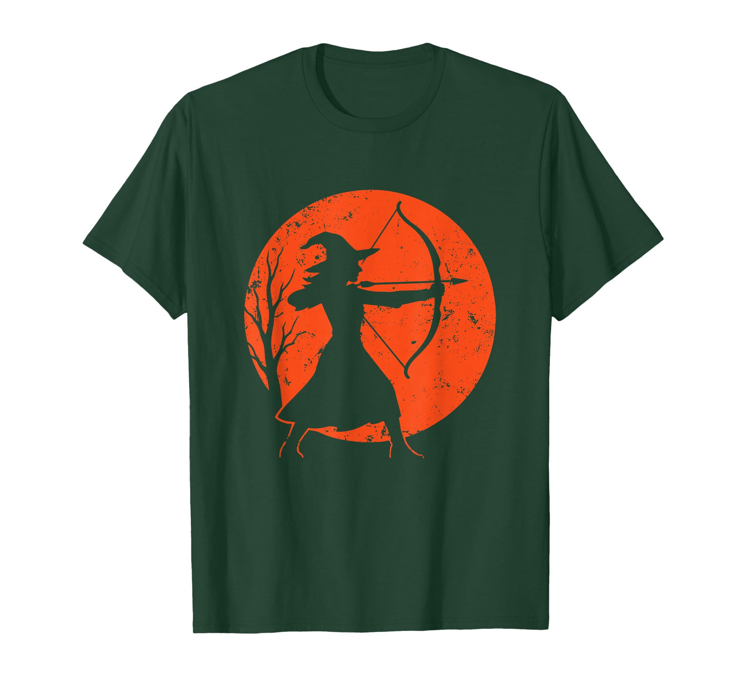 Witch Archer Under Moon T-Shirt