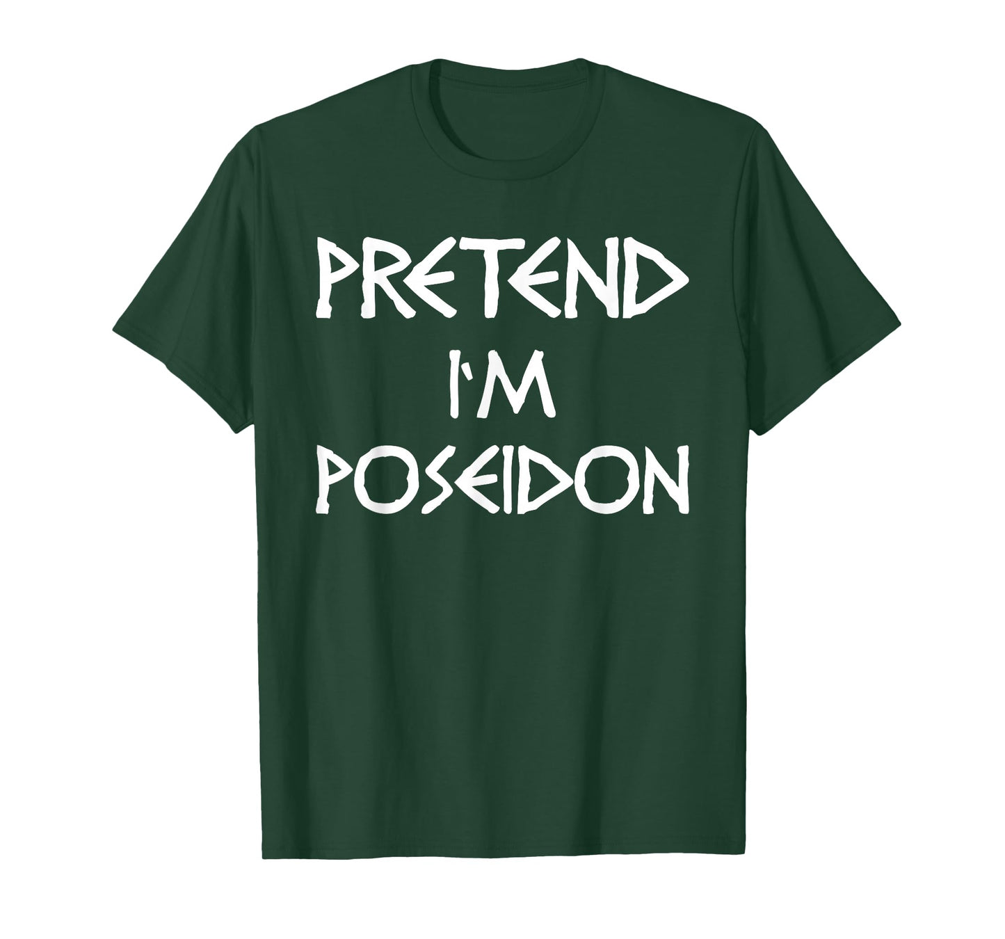 Pretend I'm Poseidon Costume Women Men Kids T-Shirt