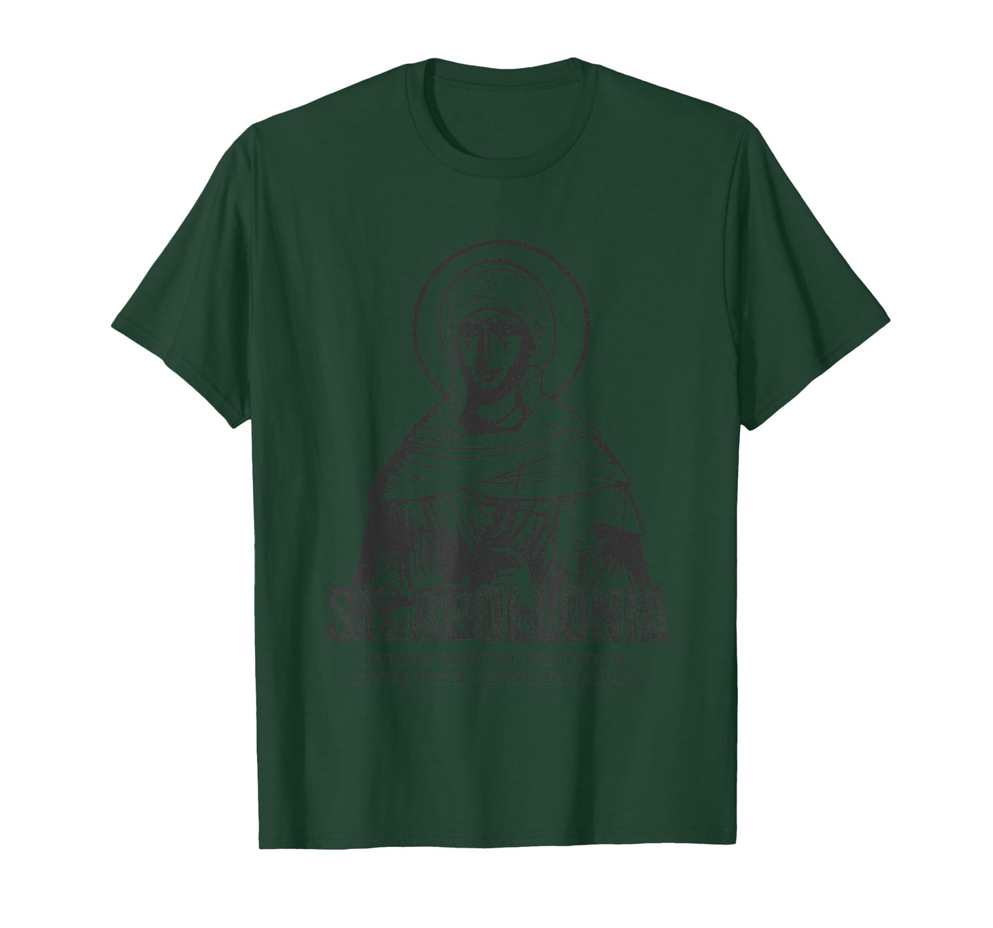 Catholicism St. Apollonia Jesus Catholic Christian Saint T-Shirt