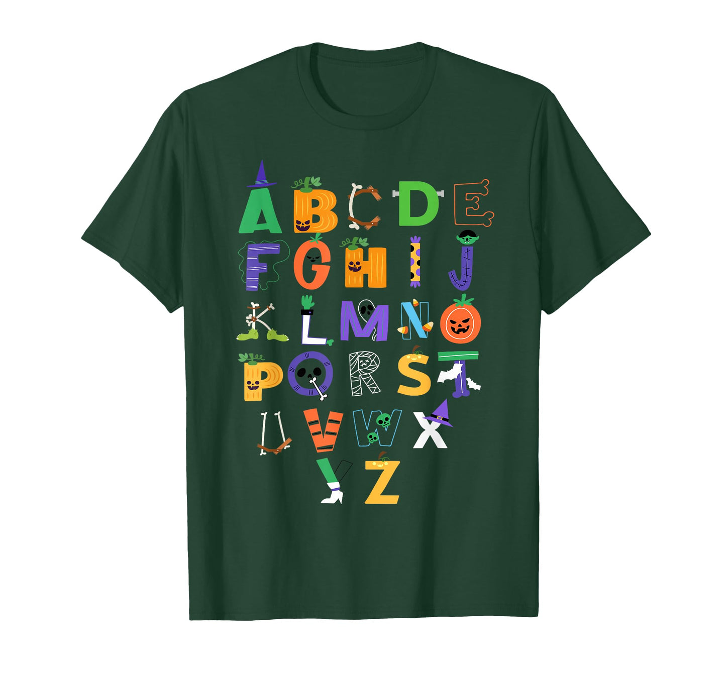 Halloween Learning School Kindergarten Teacher Spooky T-Shirt
