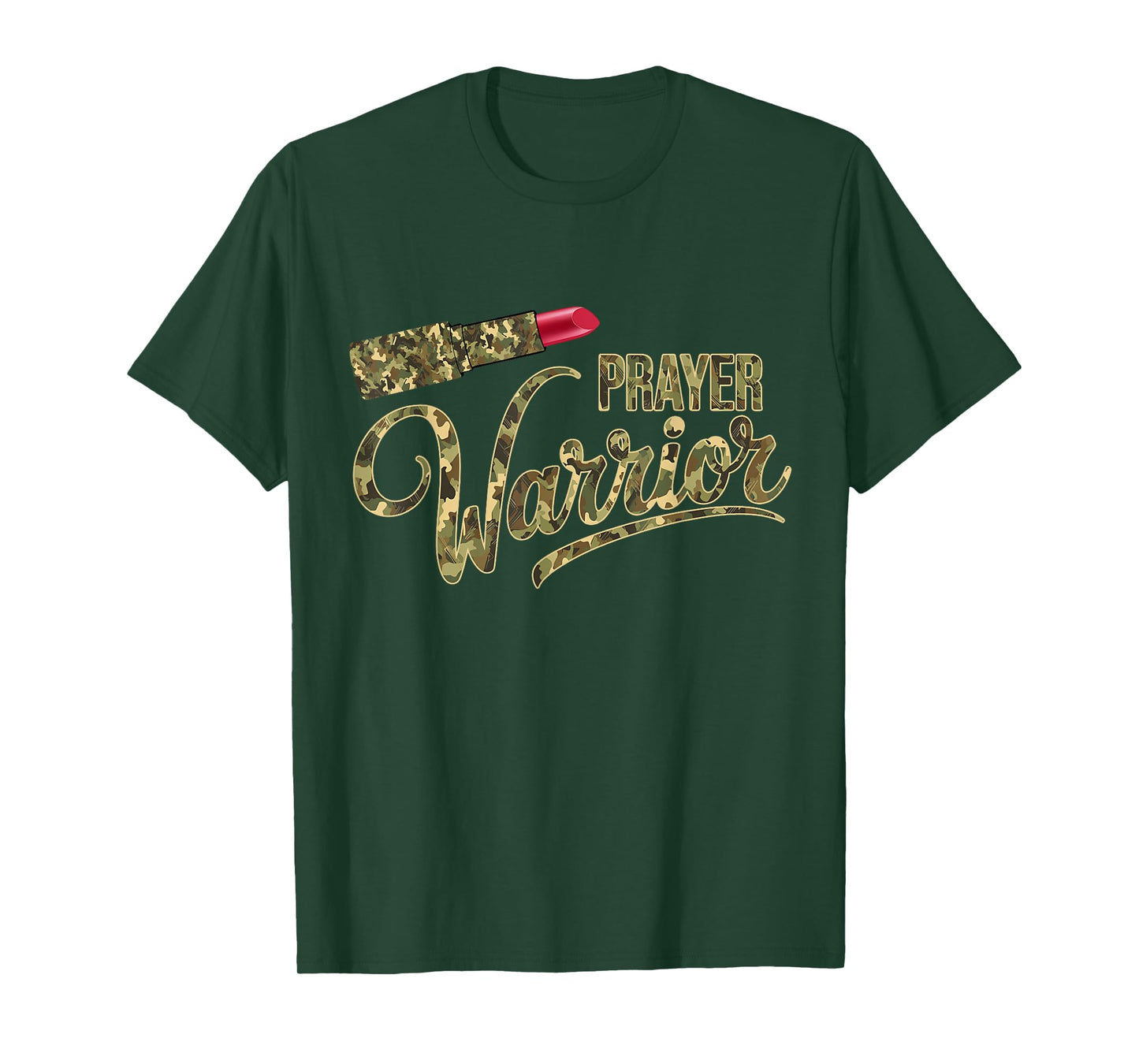 Prayer Warrior Faith God Jesus Christian Women T-Shirt