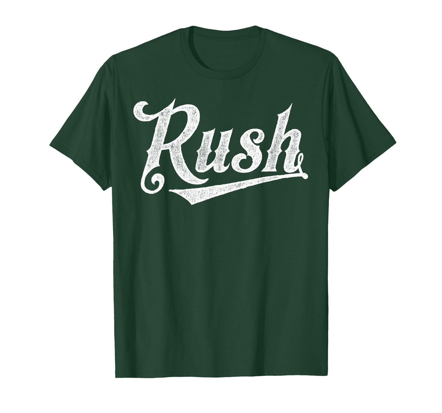 Rush Surname Vintage Retro Gift Men Women Boy Girl T-Shirt