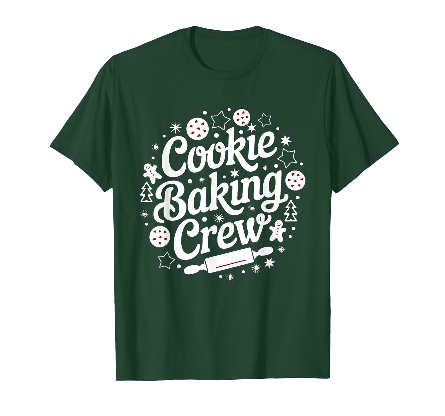 Courtney's Womens Matching Cookie Baking Crew T-Shirt