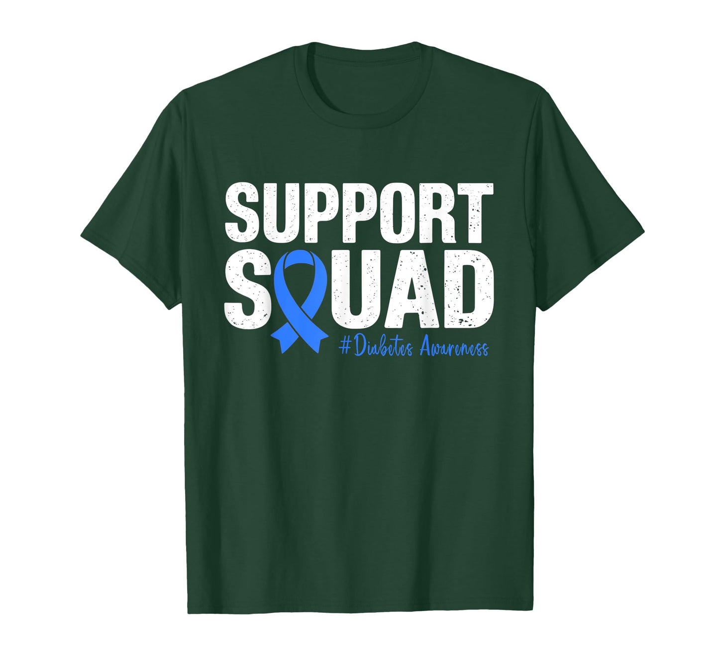 Type 1 Diabetes Warrior Support Squad Diabetes Awareness T-Shirt