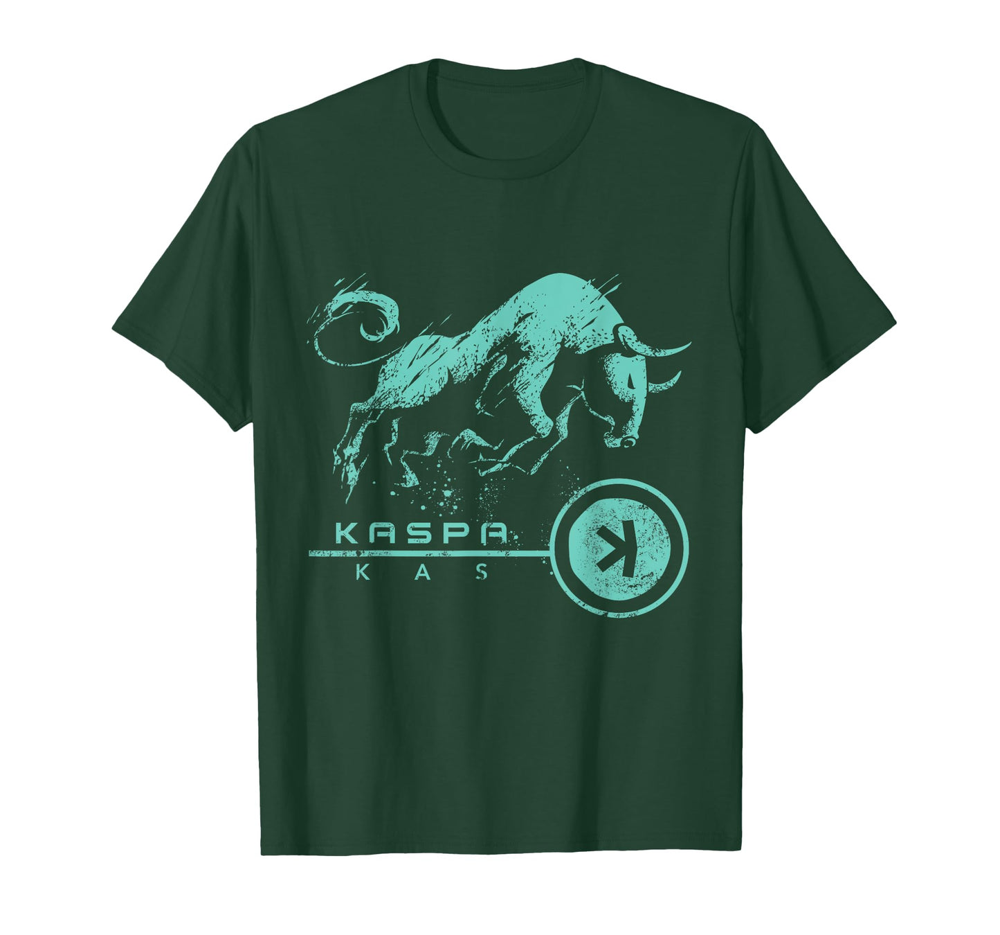 KAS crypto BULLRUN HODL Kaspa coin to be a millionaire T-Shirt