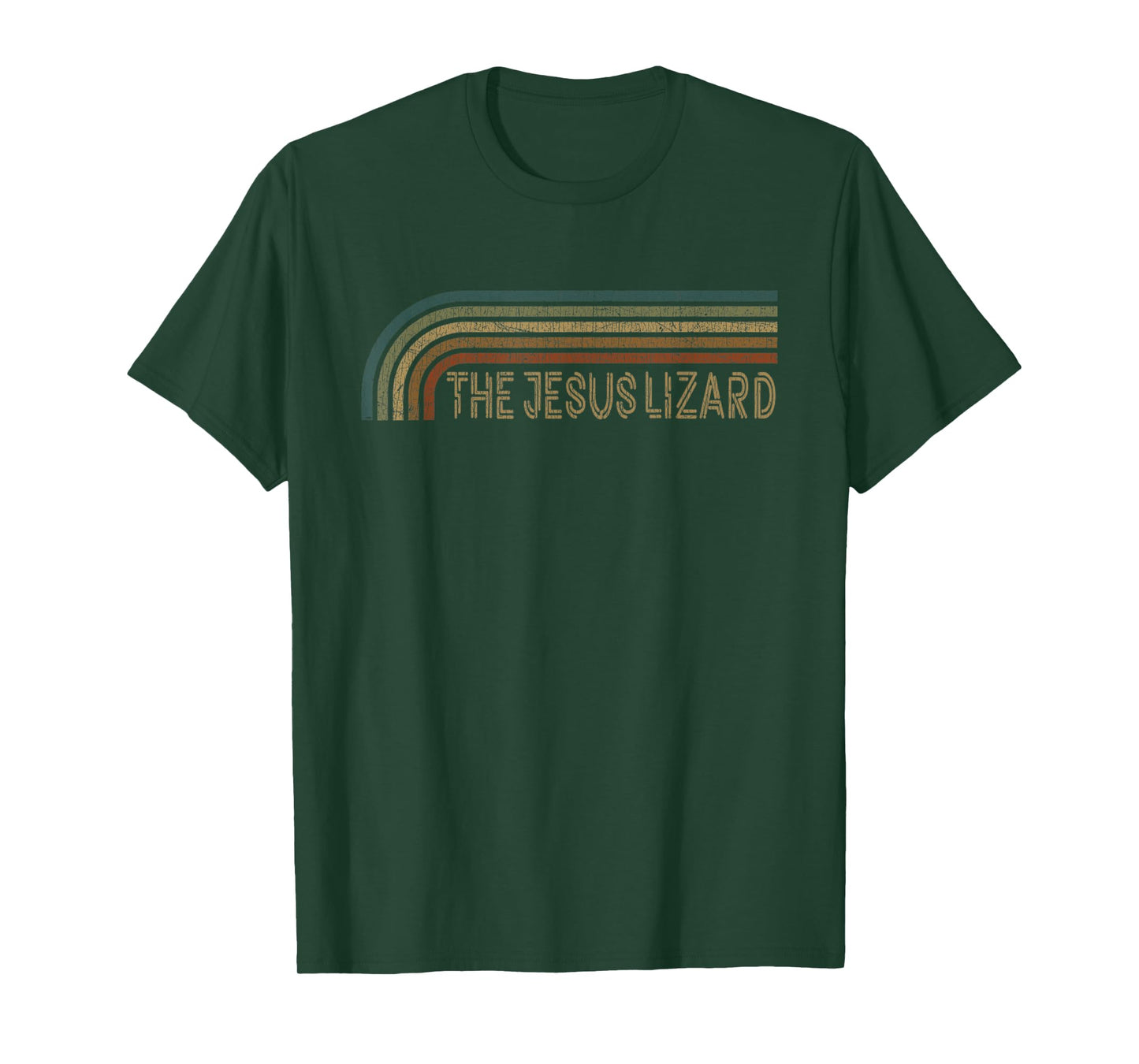 Vintage The Jesus Lizard Retro Stripes Musician T-Shirt