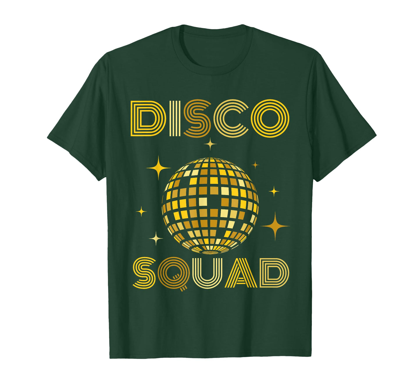 Vintage Disco Squad Reunion Party 70s 80s Mirror Ball Theme T-Shirt