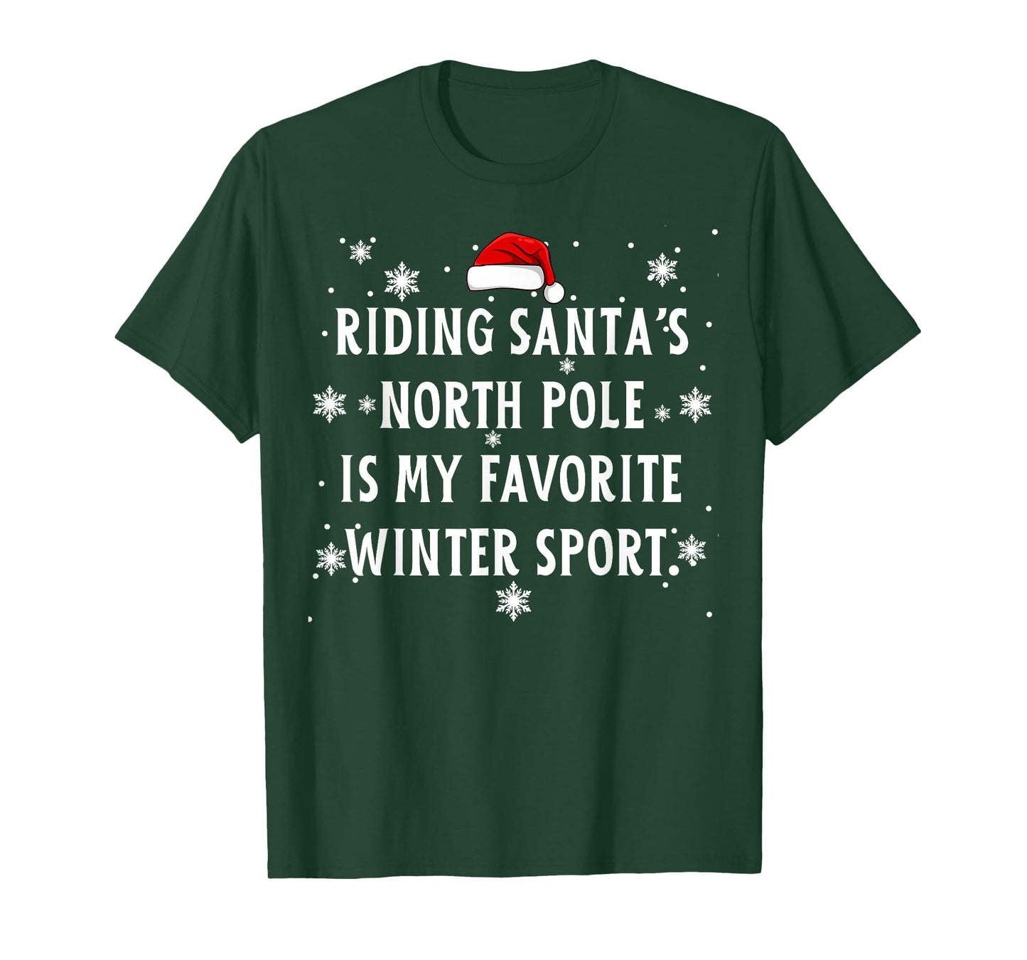 Funny Inappropriate Christmas Pajama Pyjama Top Adult Humor T-Shirt