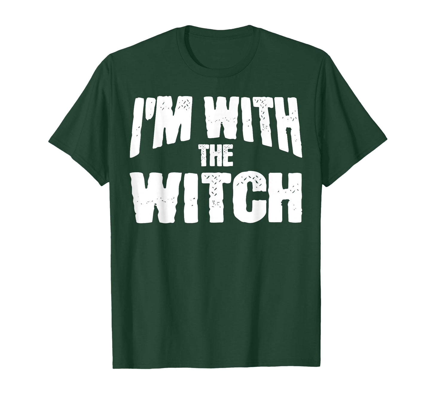I'm with The Witch Funny Matching Halloween Costume T-Shirt