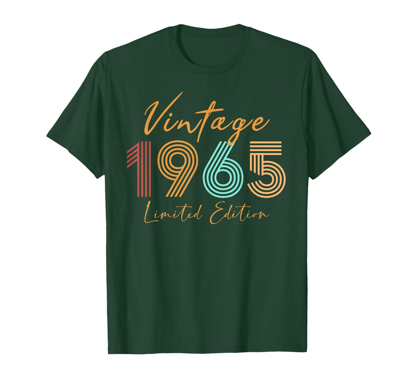 Vintage 1965 Limited Edition 60 Year Old Gifts 60th Birthday T-Shirt
