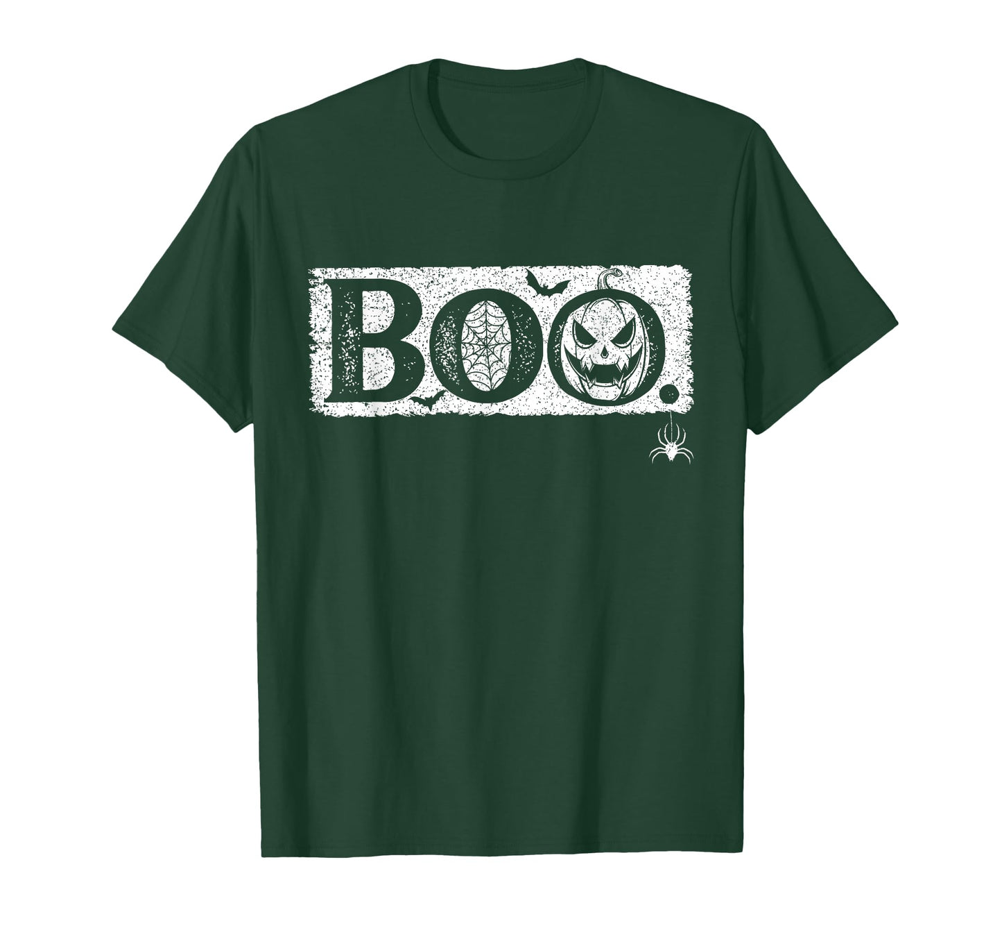 Vintage Halloween Pumpkin Boo Funny Costume Men Women Kids T-Shirt