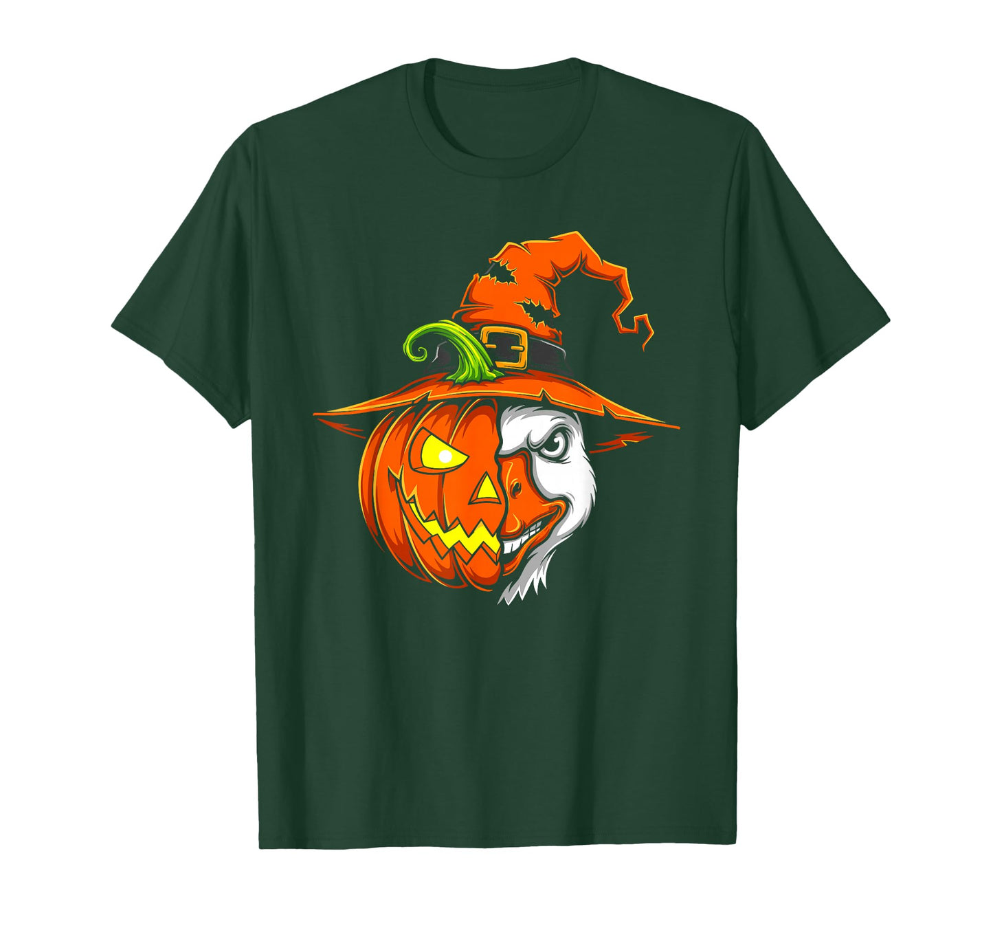 Goose Pumpkin Jack O Lantern Halloween Kids Mens Womens T-Shirt