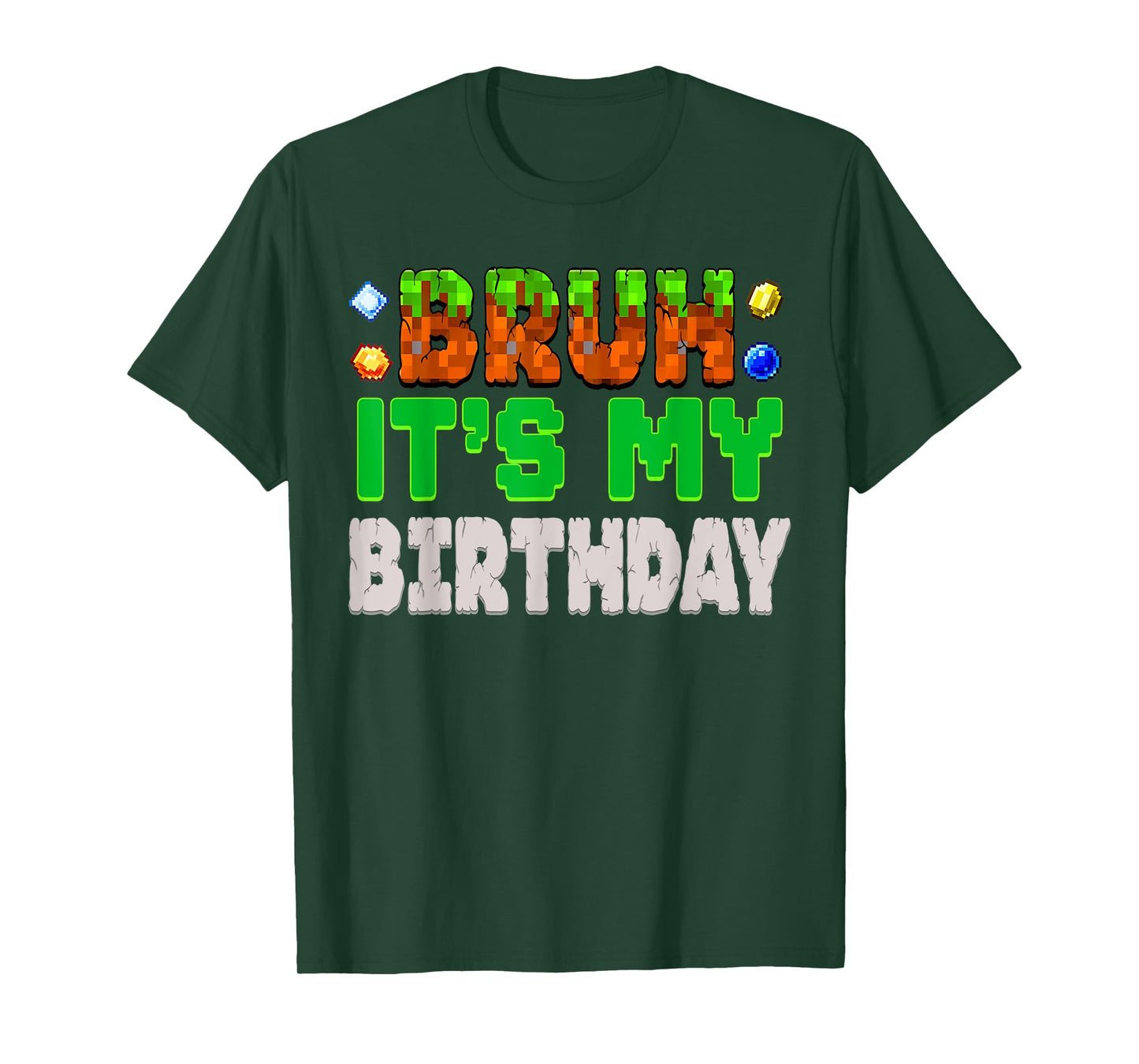Birthday Boy Shirt It's My Birthday Video Game Pixel Number T-Shirt