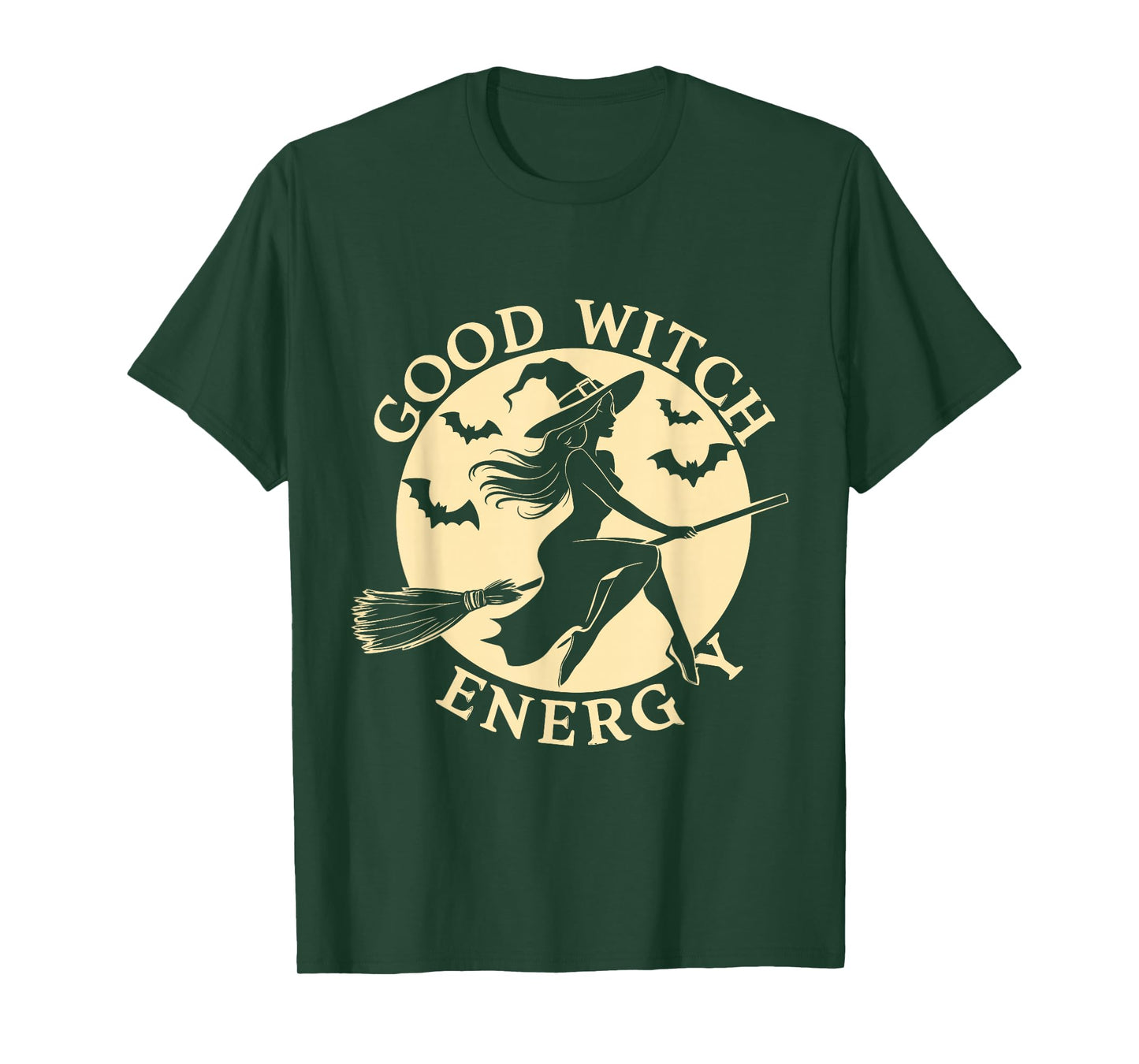 Good Witch Energy Aesthetic Halloween T-Shirt