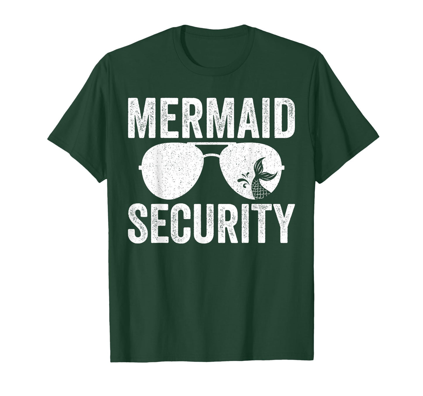 Mermaid Security Halloween Costume T-Shirt