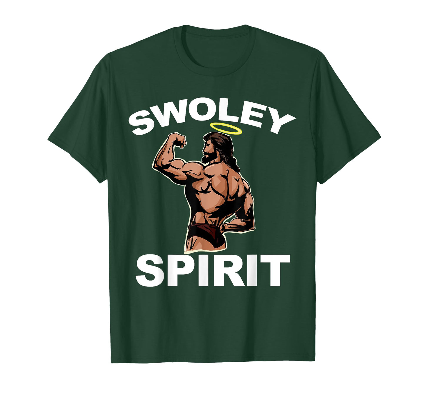 Swoley Spirit Jesus swole Jesus T-Shirt