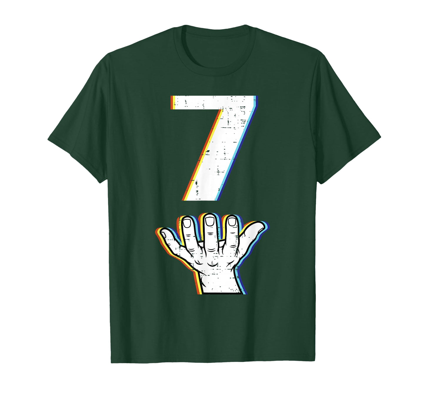 Number 7 Matching 67 Meme Halloween Costume Men Women Kids T-Shirt