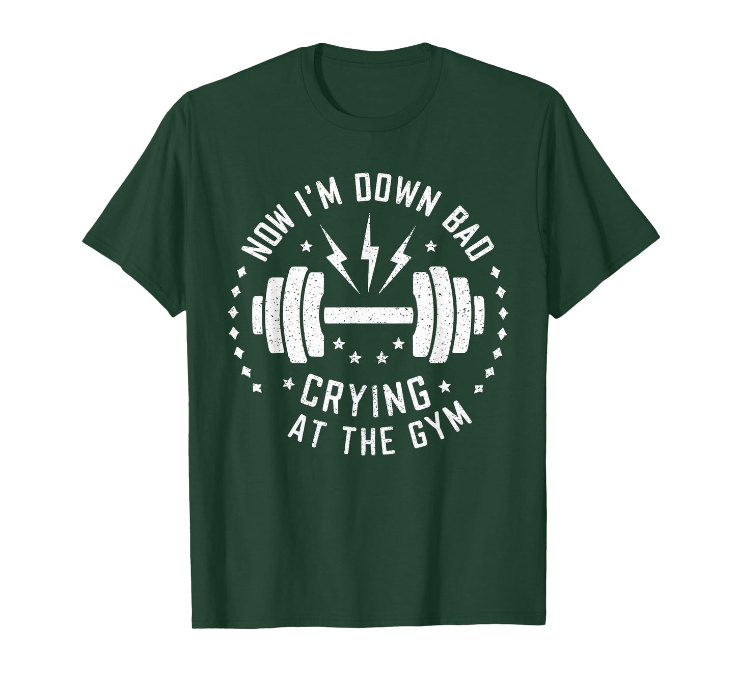 Now I'm Down Bad Crying At The Gym T-Shirt