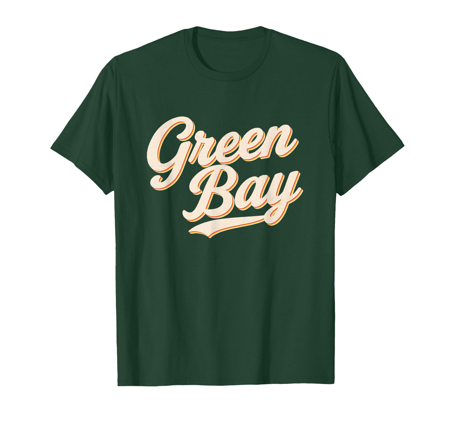 Green Bay Wisconsin Retro Vintage T-Shirt