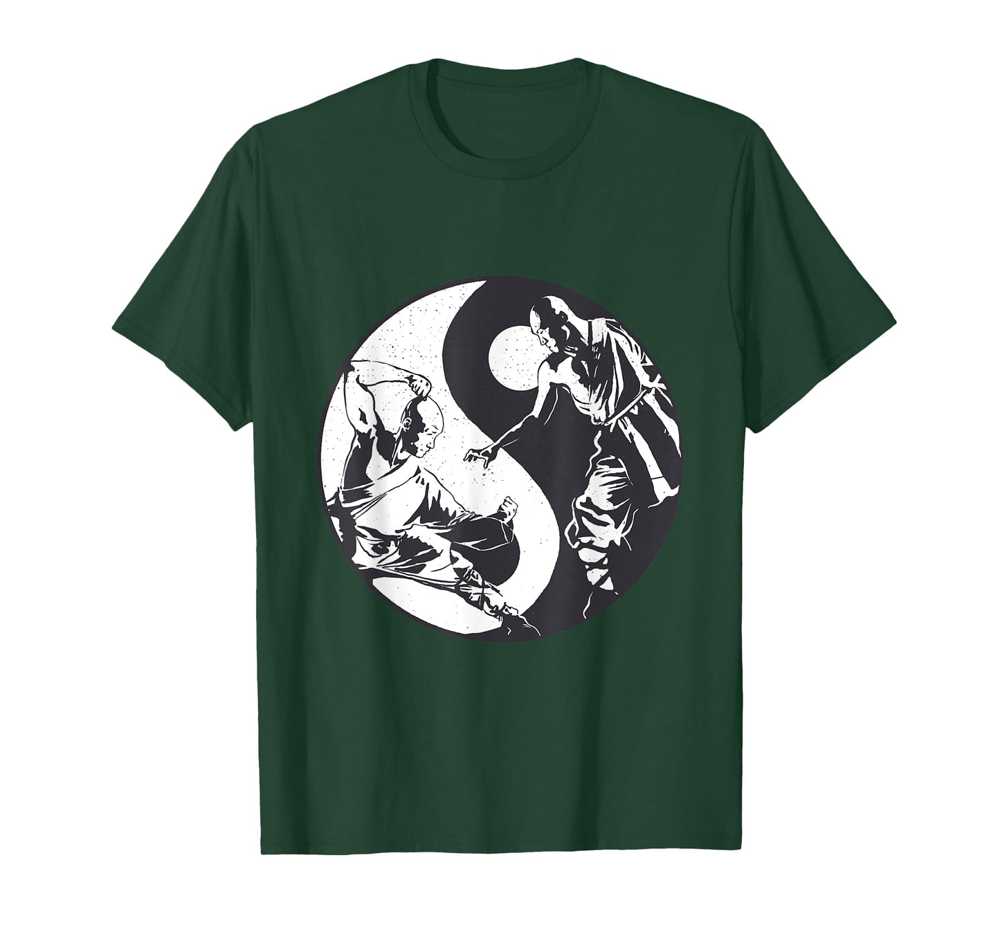 Shaolin Martial Arts Kung Fu Yin Yang MMA Chinese Vintage T-Shirt