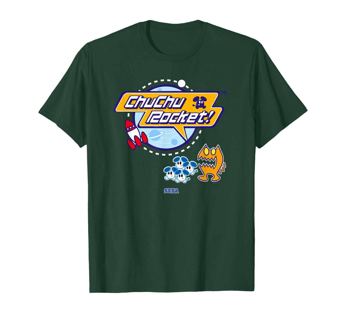 Chu Chu Rocket! SEGA Dreamcast video game T-Shirt