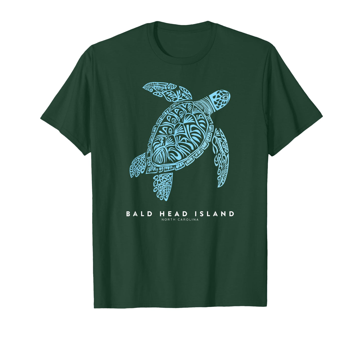 Bald Head Island NC Beach Vacation Vintage Sea Turtle T-Shirt