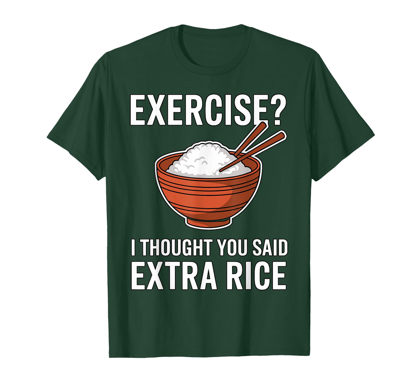 Magical and Funny Fitness Gifts Unisex-Adults Black Asian Cartoon T-Shirt