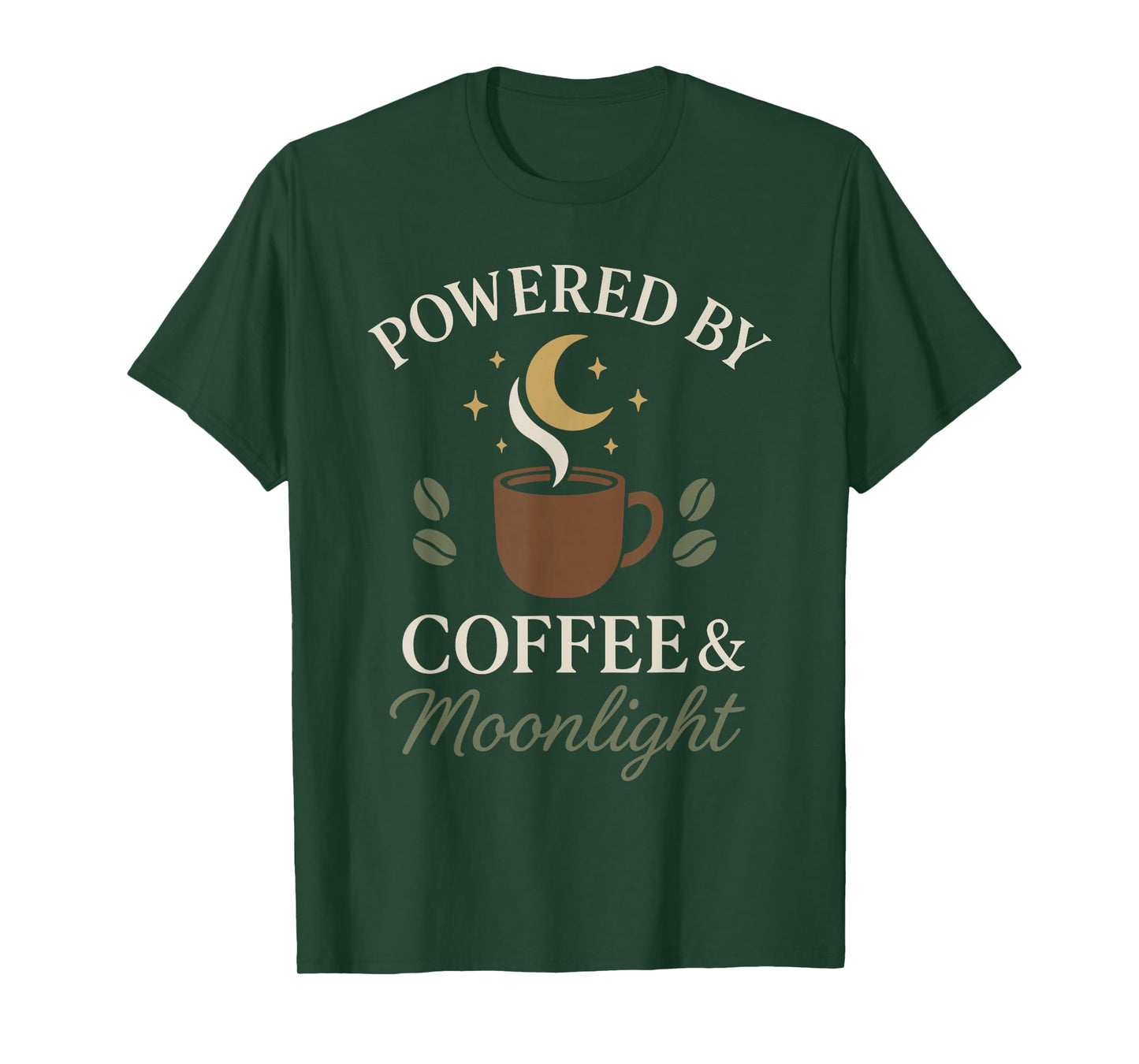 Kitchen Witch Herbs Magic Moonlight Cooking Pagan Vibes T-Shirt