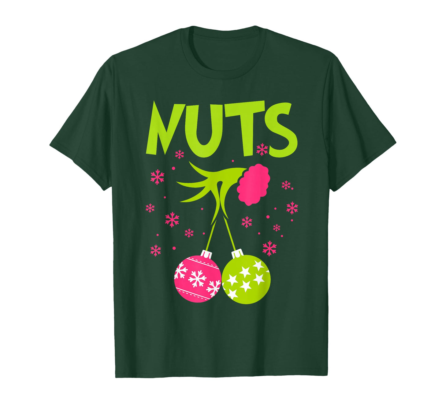 Chest Nuts Matching Chestnuts Funny Christmas Couples Nust T-Shirt