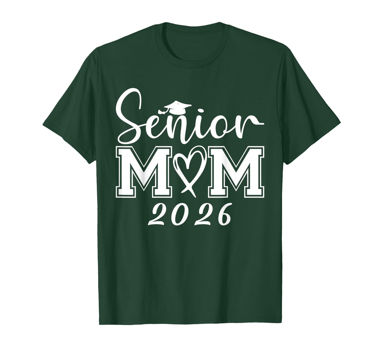 Mom Senior 2026 Proud Mom Of A Class Of 2026 Graduate Mother T-Shirt