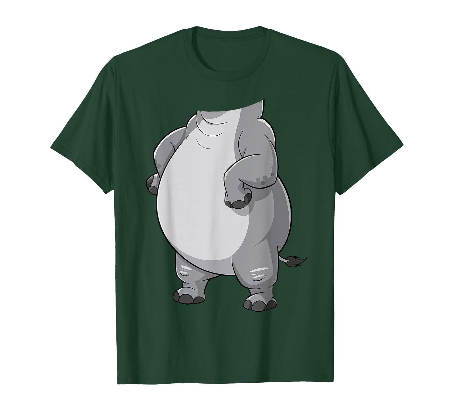 Hippo Shirt Adult Kids Men Women Hippopotamus Costume T-Shirt