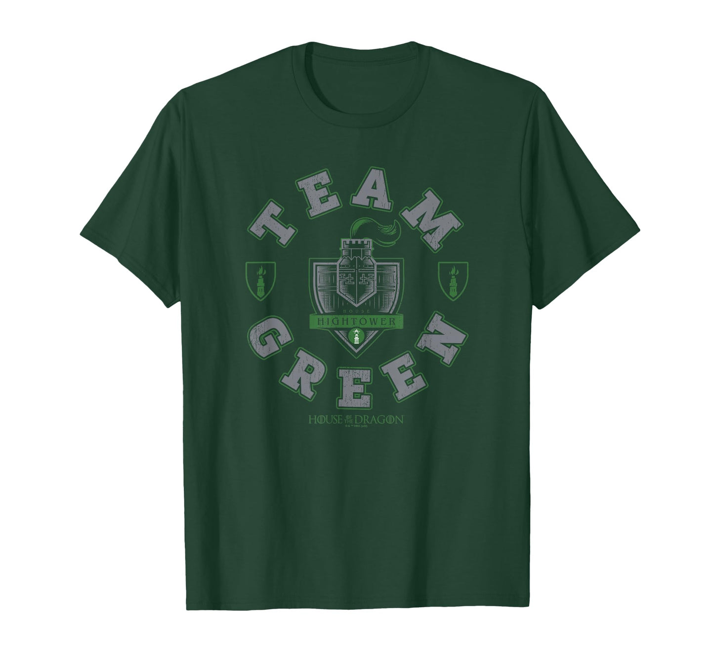 House Of The Dragon Team Green Hightower House Logo T-Shirt